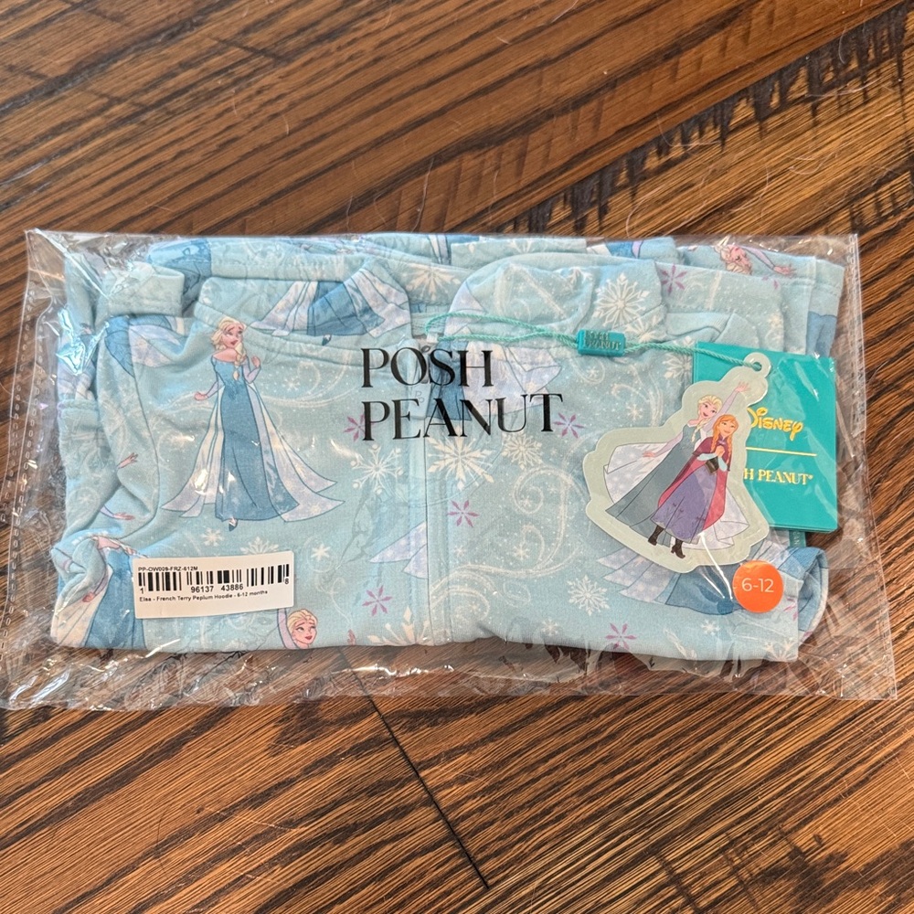 Posh Peanut Elsa sweatshirt in Light Blue